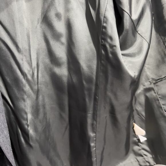 Vintage Pendleton Blazer Womens Sz 10 Gray Wool USA Classic Office Jacket - Picture 5 of 6